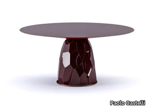 GRIETA - Round ceramic table _ Paolo Castelli