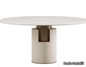 ALBA - Round stone table _ Paolo Castelli
