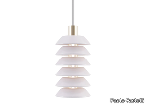 TERMINAL - LED glazed ceramic pendant lamp _ Paolo Castelli