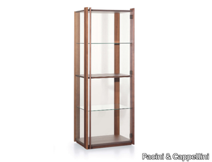 BAY - Wood and glass bookcase / display cabinet _ Pacini & Cappellini