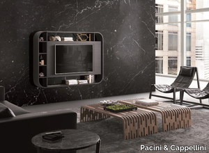 VISION TV - TV cabinet with shelves _ Pacini & Cappellini