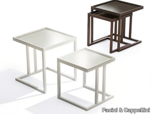 AMBO - Low solid wood coffee table _ Pacini & Cappellini