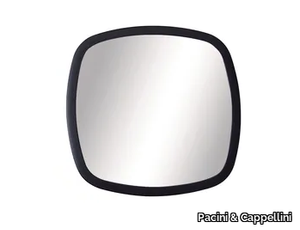 MIRAGE - Square wall-mounted framed mirror _ Pacini & Cappellini
