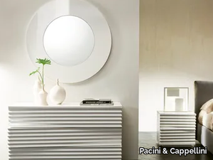 MOON - Wall-mounted framed mirror _ Pacini & Cappellini