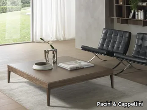 BARNABY - Low solid wood coffee table _ Pacini & Cappellini