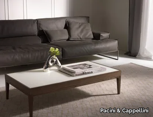 BARNABY - Low solid wood coffee table _ Pacini & Cappellini