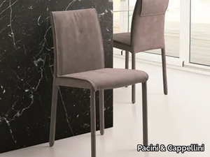 BEA - Upholstered Eco-leather chair _ Pacini & Cappellini