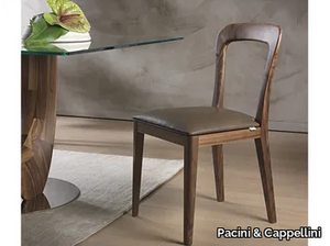GAYA - Upholstered chair open back _ Pacini & Cappellini