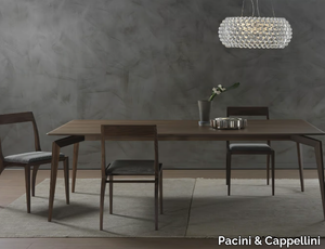 HOPE - Rectangular solid wood table _ Pacini & Cappellini
