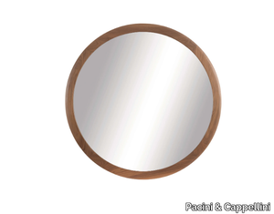 MIRAGE - Round wall-mounted framed mirror _ Pacini & Cappellini