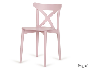 CORTE A-4313 - Stackable wooden chair _ Paged