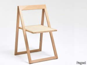 AXIS - Folding beech chair _ Paged