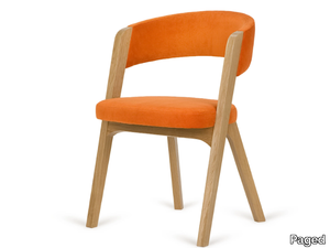 A-ARGO - Stackable fabric chair with integrated cushion _ Paged