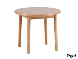 S-PROP FI 60 - Round beech coffee table _ Paged