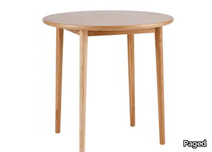 S-PROP FI 80 - Round beech coffee table _ Paged