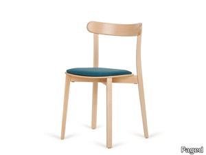 ICHO A-4420 - Stackable wooden chair with integrated cushion _ Paged