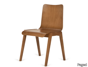 A-LINK-2120 - Stackable beech chair _ Paged