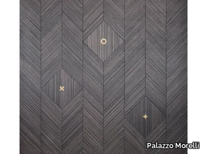 NEW FLORENCE - Reassembled wood and brass wall tiles _ Palazzo Morelli