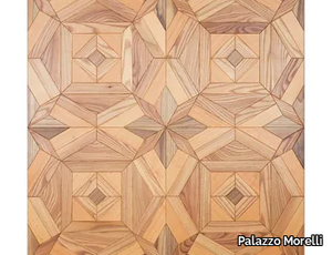 BRAMANTE - Cherry wood, Elm and Italian walnut parquet _ Palazzo Morelli