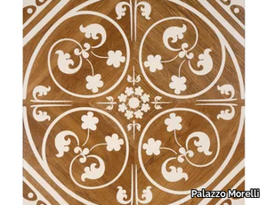 GOTHIC INFLUENCE - Oak and maple wall/floor tiles _ Palazzo Morelli