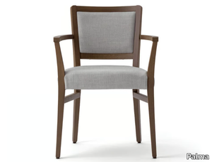 MOMA 472GP.I4 - Upholstered beech chair with armrests _ Palma