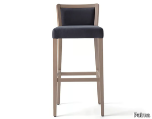 MOMA SOFT 472HI.i4 - High upholstered beech stool _ Palma