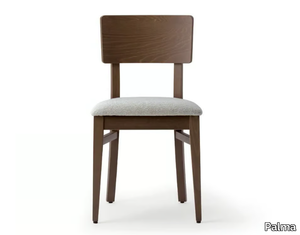 RETRÒ 47K.i2 - Beech chair with integrated cushion _ Palma