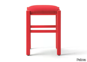 RUSTICA 425Z.i1 - Low upholstered beech stool _ Palma