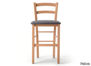 VENEZIA 42AB.i2 - High beech stool with back _ Palma