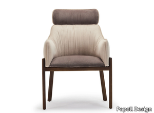 ARVIL - Fabric armchair with armrests _ Papell Design