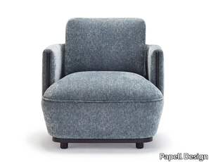 KATALANA - Fabric armchair with armrests _ Papell Design