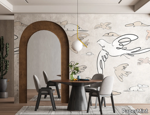 COLOMBES - Panoramic wallpaper _ PaperMint