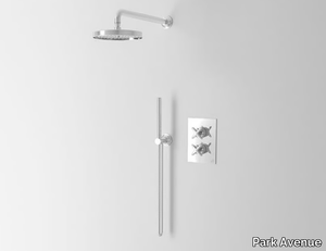 CROSS - Recessed single handle shower set with diverter _ Park Avenue