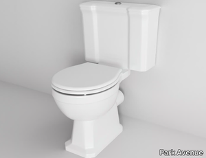 BRYANT - Close coupled Floor mounted ceramic toilet with external cistern _ Park Avenue