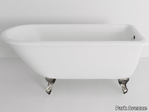 COSY - Asymmetric freestanding cast iron bathtub _ Park Avenue