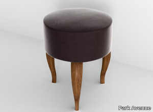 EASY - Low upholstered fabric stool _ Park Avenue