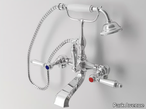 CARUSO - 2 hole floor standing bathtub tap with hand shower _ Park Avenue