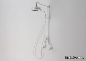 ASTAIRE - Wall-mounted shower panel with hand shower _ Park Avenue