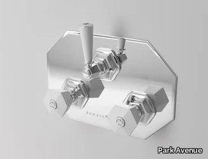 BIANCA - 3 hole shower tap with diverter with plate _ Park Avenue