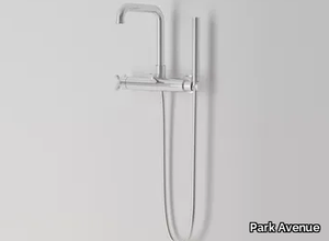 CROSS - Wall-mounted bathtub mixer with hand shower _ Park Avenue