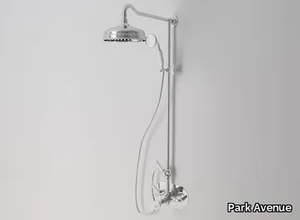 BIANCA - Wall-mounted thermostatic shower panel with hand shower _ Park Avenue