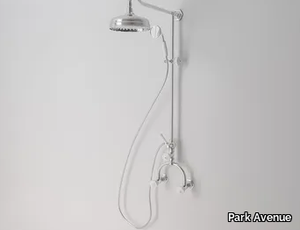 BIANCA - Wall-mounted shower panel with hand shower _ Park Avenue