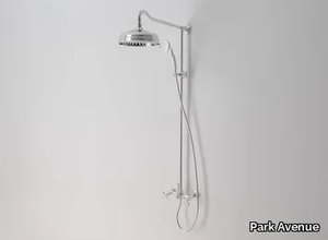 HOPKINS - Wall-mounted shower panel with overhead shower _ Park Avenue