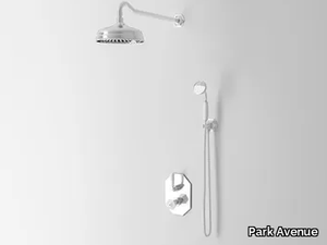 BIANCA - 4 hole Recessed shower set with overhead shower _ Park Avenue