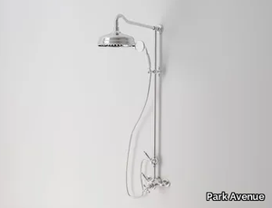 CARUSO - Wall-mounted thermostatic shower panel with hand shower _ Park Avenue