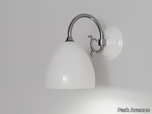 POLARIS - Porcelain wall lamp with fixed arm _ Park Avenue