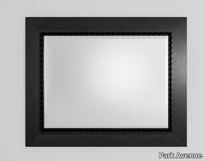 TRECCIA - Rectangular framed wooden mirror _ Park Avenue