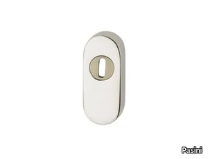 BOCCHETTA SICUREZZA OVALE - Oval brass keyhole escutcheon _ Pasini