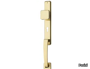 DUKE FASHION - Brass exterior door handle _ Pasini