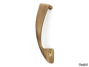 RIMIRA FASHION - Brass pull handle with Lock _ Pasini